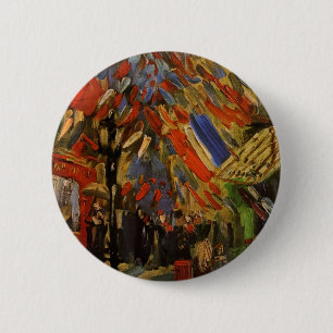 14 juli Firande i Paris av Vincent van Gogh Knapp