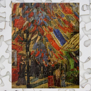 14 juli Firande i Paris av Vincent van Gogh Pussel