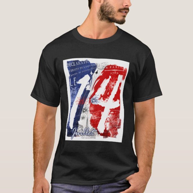 14 juni 1789 t shirt (Framsida)