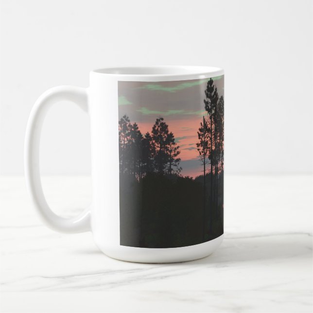 14 oz mugg med bilden "River Mouth" (Vänster)