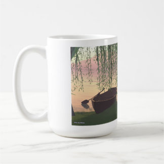 14 oz mugg med "Under the Willows"-bild