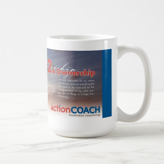 14 pekar av kulturkaffemuggen - peka #2 kaffemugg (Höger)