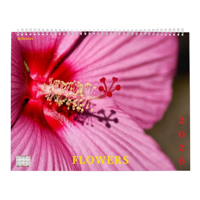 14 photos of flowers kalender (Omslag)