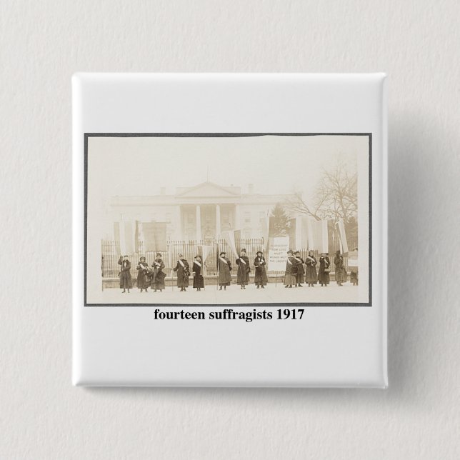 14 Suffragister 1917 Knapp (Framsida)