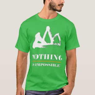 14 Toppar Inget är omöjligt T Shirt