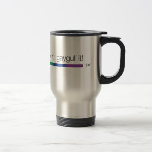 14 uns. Gaygull travel mug Resemugg