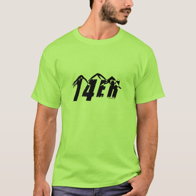 14er tee (Framsida)