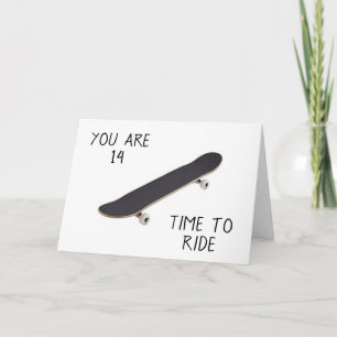 **14th** BIRTHDAY WOW A TEENAGER! Kort