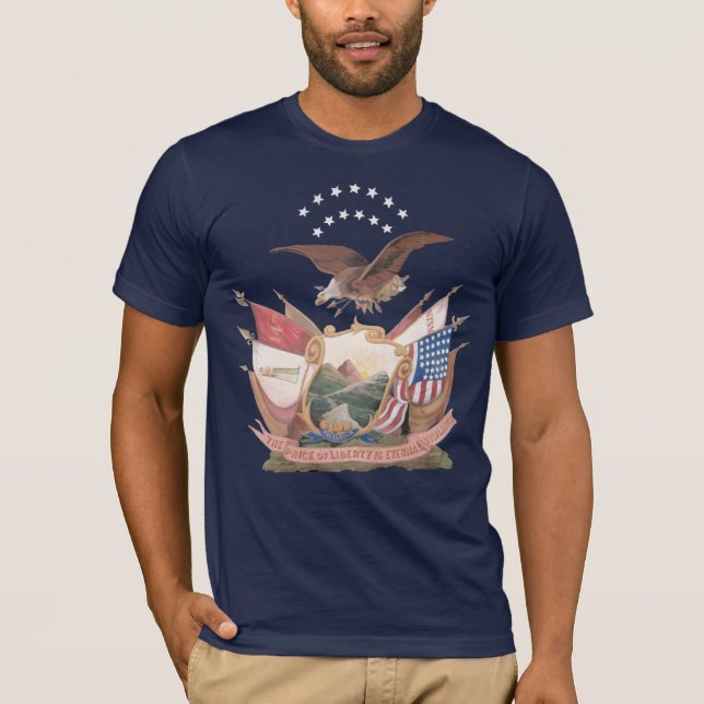 14th Brooklyn N.Y.S.M. flagga Tee (Framsida)