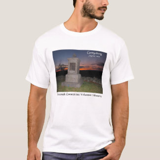 14th Connecticut volontärinfanteri - Gettysburg Tee