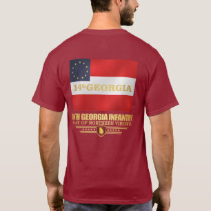 14th Georgia infanteri T-shirt