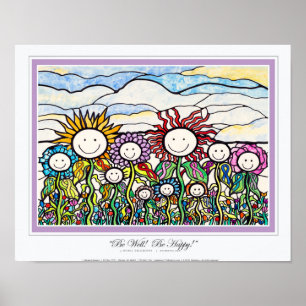 14x11 "Var god..." Ekleberry All-färg-ribbon art Poster