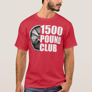 1500 Powerlyftande Tanktop med fast Klubb T Shirt