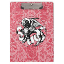 1500-talets Emblem Winged Lejon