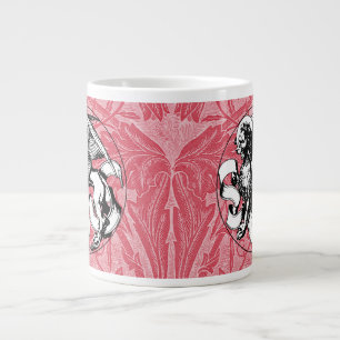 1500-talets Emblem Winged Lejon Jumbo Mugg