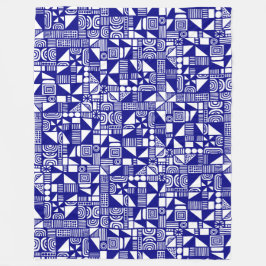 150215v2 - Mörk blått Fleecefilt