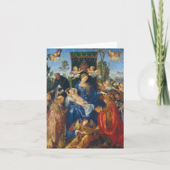 1506, Albrecht Dürer Anteckningskort (Framsida)