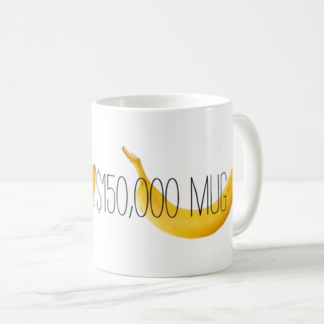 $150 000 banan kaffemugg (Framsida höger)