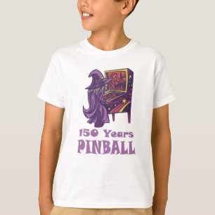 150 års Pinball-guide Arcade Birthday T Shirt