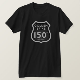 150. årsdag för guld- spike t shirt