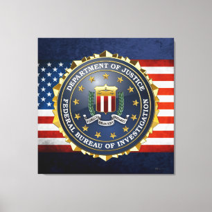[150] FBI Speciell Edition Canvastryck