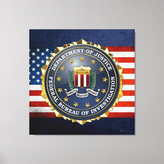 [150] FBI Speciell Edition Canvastryck (Framsida)
