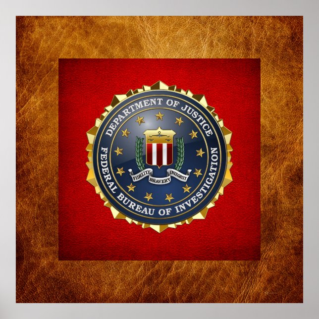 [150] FBI Speciell Edition Poster (Framsidan)