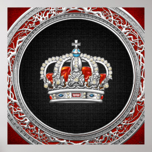 [150] Prince-Princess Kung-Queen Krona [Silver] Poster