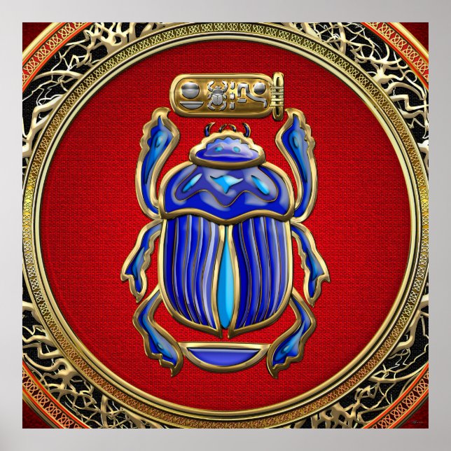 [150] Treasure Trove: Ancient Egyptian Scarab Poster (Framsidan)