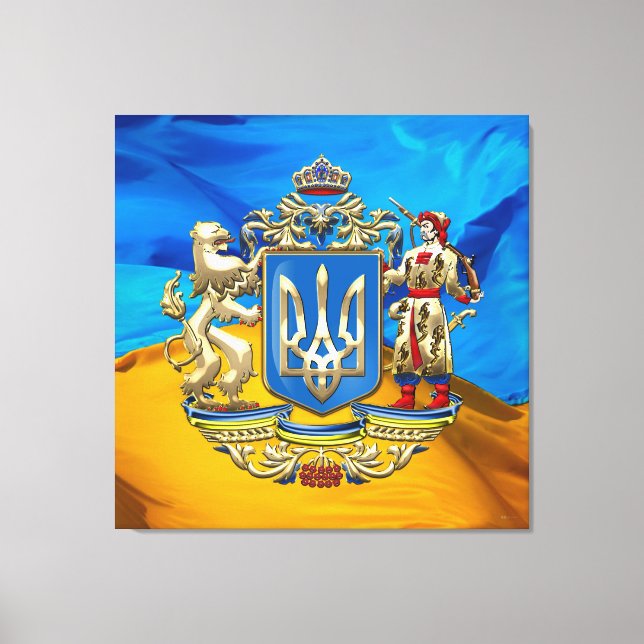 [150] Ukraina: Underbarare Jacka av Arm Canvastryck (Framsida)
