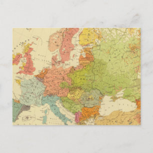 1516 Europeisk etnografi Vykort
