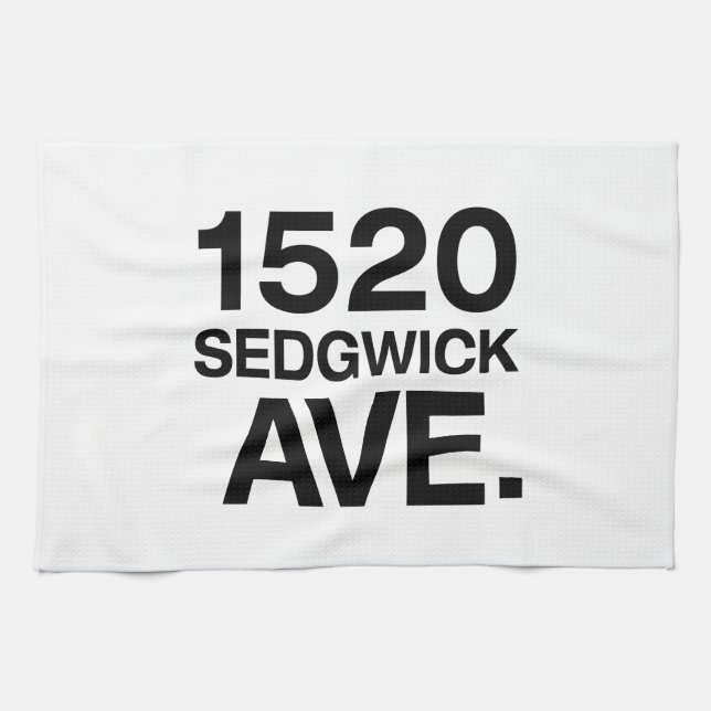 1520 SEDGWICK AVE. KÖKSHANDDUK (Horisontell)