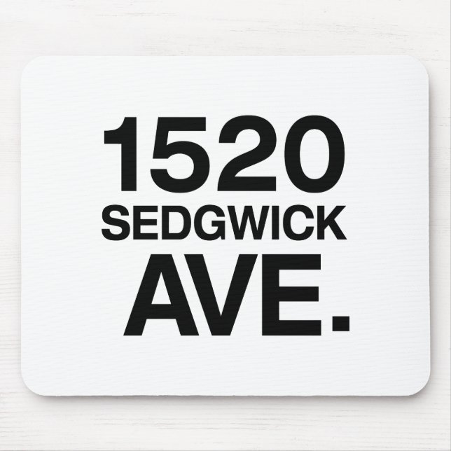 1520 SEDGWICK AVE. MUSMATTA (Framsidan)