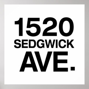 1520 SEDGWICK AVE. POSTER