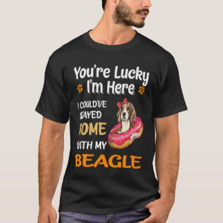 152 Du är ett lyckligt hem med min beagle T Shirt