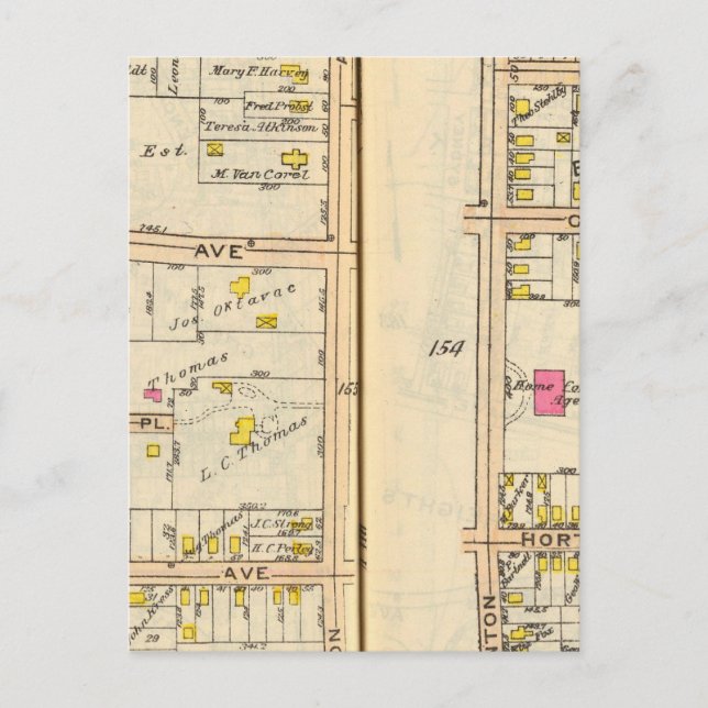 154155 New Rochelle Vykort (Framsida)