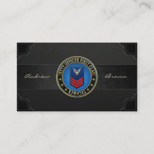[154] CG: Petty Officer First Class (PO1) Visitkort