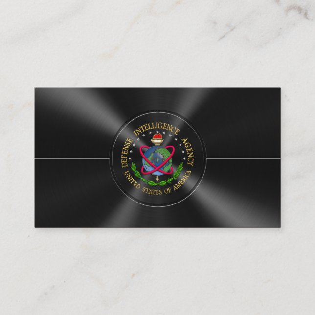 [154] Försvarsinrättningsbyrån: DIA Speciell EDN. Visitkort (Framsida)