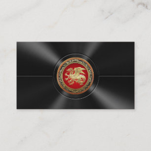 [154] Islands Dragon, Landvæ ttir [Guld] Visitkort