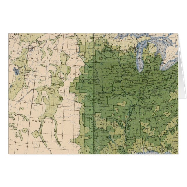 154 Maj/kvadratmil Hälsningskort (Framsidan Horizontal)