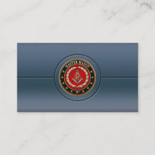 [154] Master Mason, 3rd Degree [Speciell utgåva] Visitkort