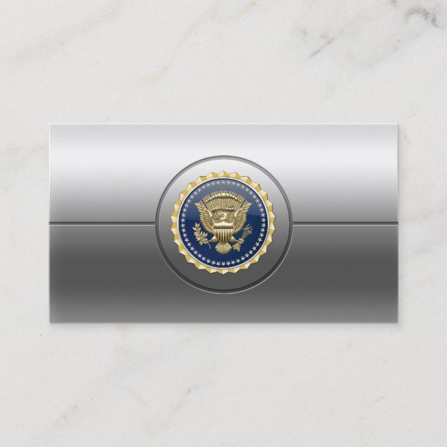 [154] Presidents- serva emblem [PSB] Visitkort (Framsida)