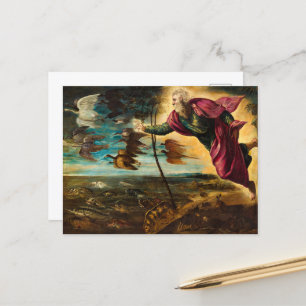 1553 av Jacopo Tintoretto Vykort