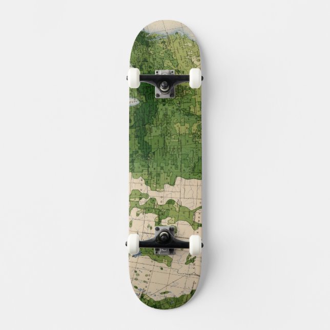 155 maj/tunnland old school skateboard bräda 21,6 cm (Framsida)