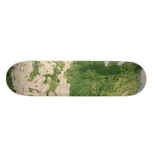155 maj/tunnland old school skateboard bräda 21,6 cm