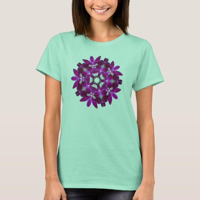 155-sommarens blommorcid tee (Framsida)