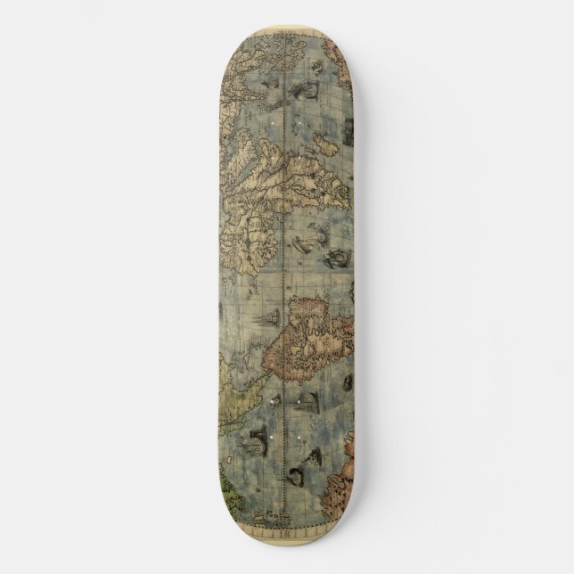 1565 Ferando Berteli (Fernando Bertelli) Världskar Old School Skateboard Bräda 21,6 Cm (Framsida)