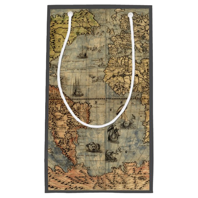 1565 Forlani AntiquevWorld Karta Renaissance (Framsidan)