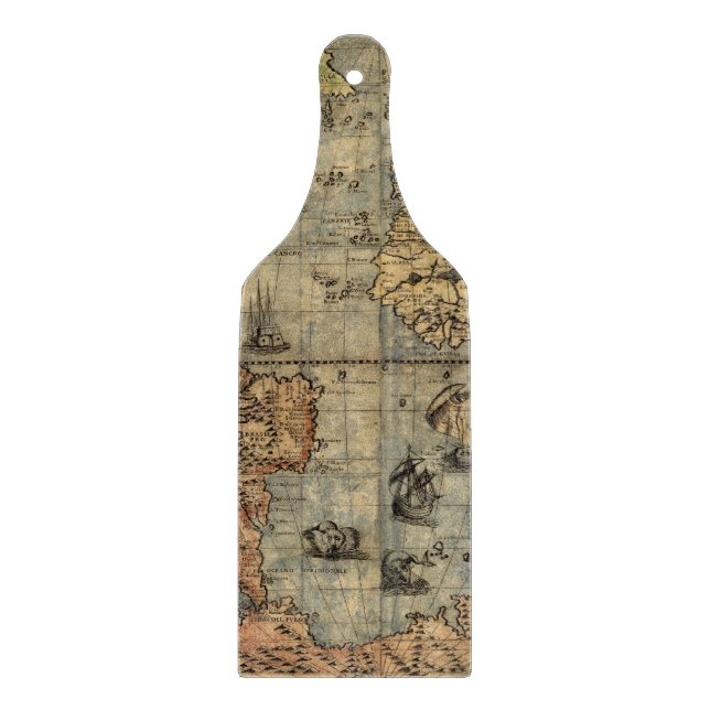 1565 Forlani AntiquevWorld Karta Renaissance (Framsidan)