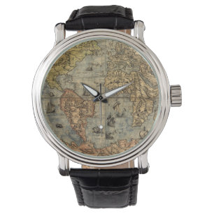 1565 Forlani AntiquevWorld Karta Renaissance Armbandsur